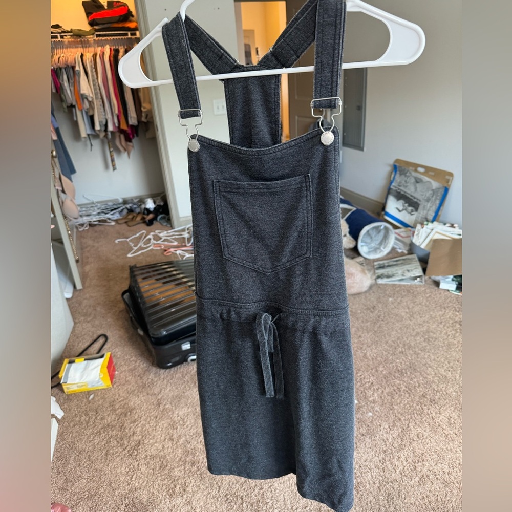 Z Supply brand size medium. Grey overall dress